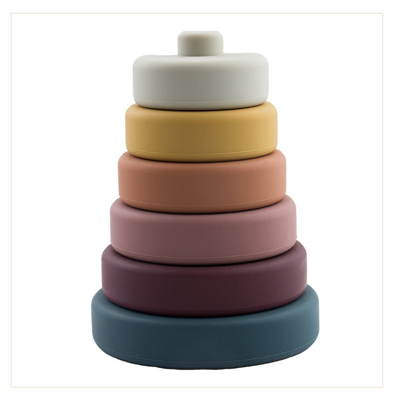 Stacking Silicone Block Toy