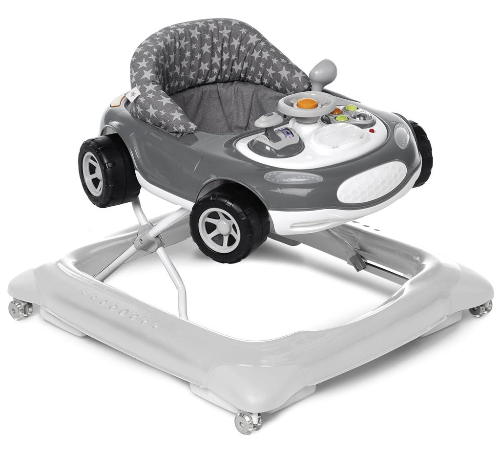 Jane Auto Sport Car Baby Walker - Grey