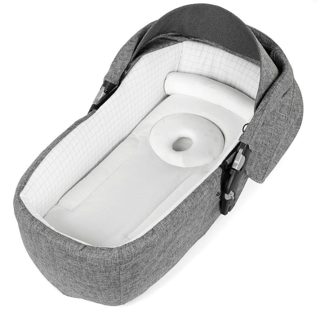 Jané Crosswalk-R All-Terrain Travel System with Carrycot & Koos iSize R1, Tech Mouse / Black Grey