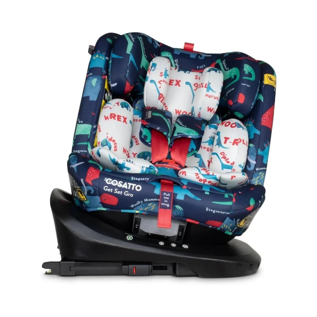 Cosatto Get Set Grow i-Size 360 Group 0+/1/2/3 Car Seat - D Is For Dino