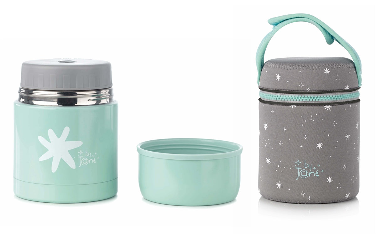 Jane Stainless Steel Baby Food Flask / Container, Bowl & Carry Bag
