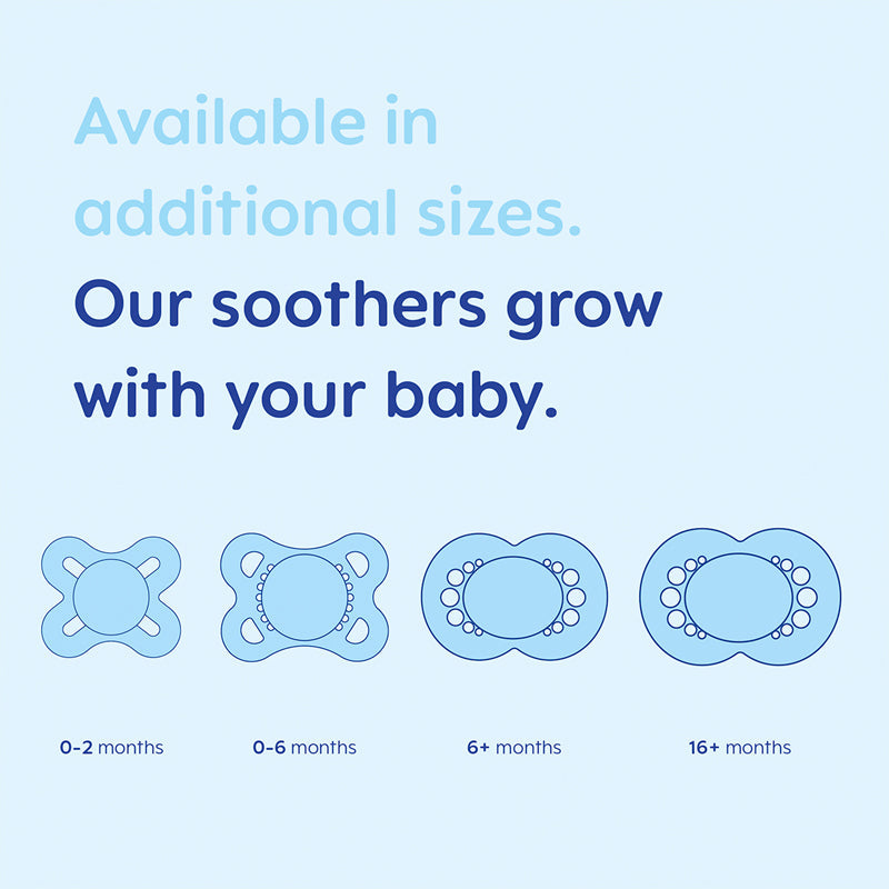 MAM Original Soother Unisex Design - 0-6m - 2 Pack