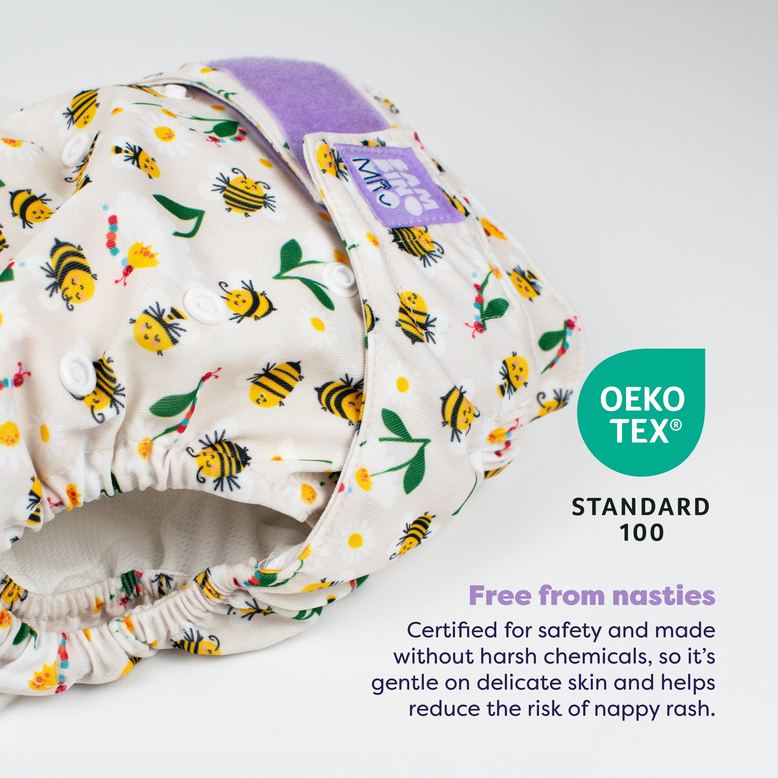 Bambino Mio Revolutionary Reusable Nappy - Busy Bees