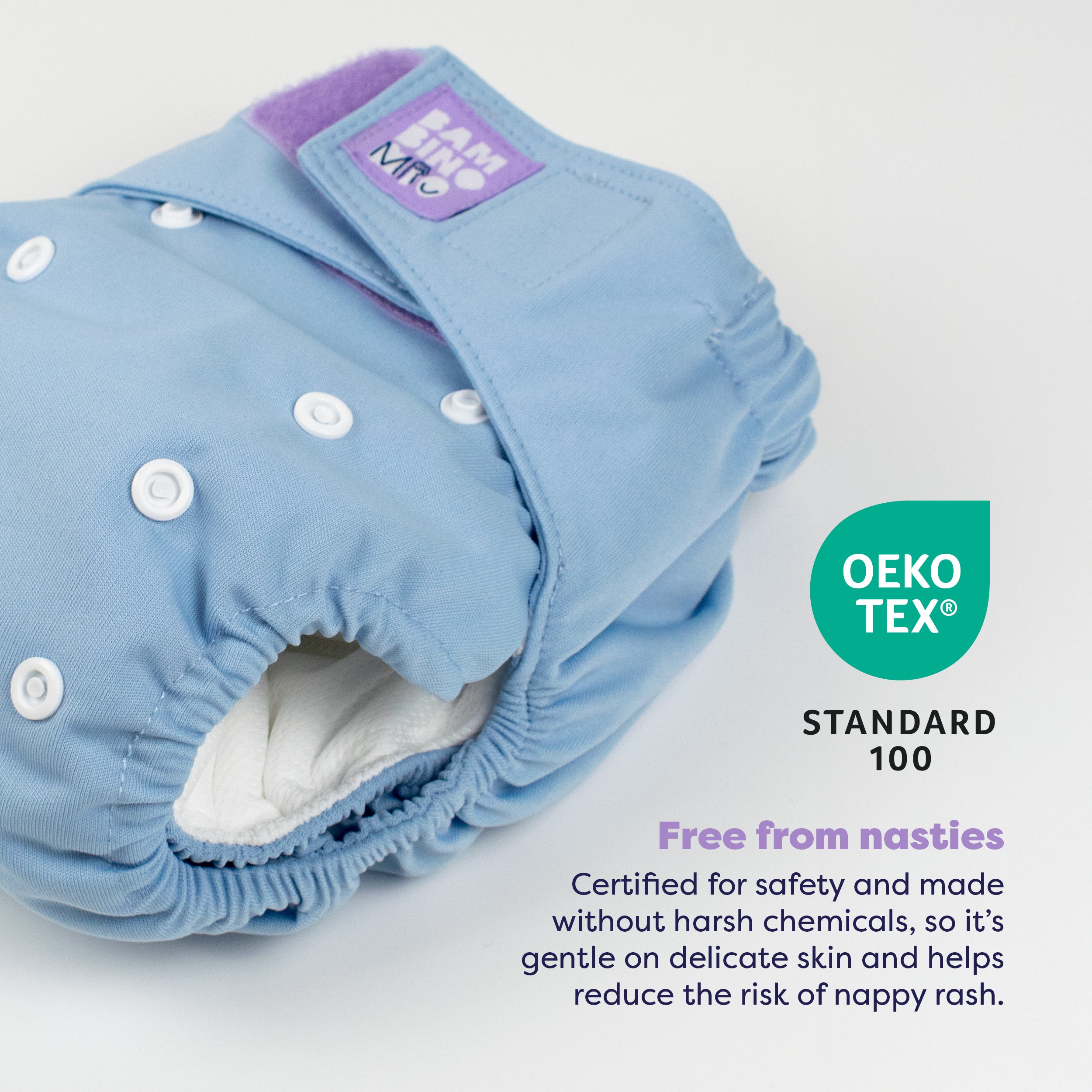 Bambino Mio Revolutionary Reusable Nappy - Blue
