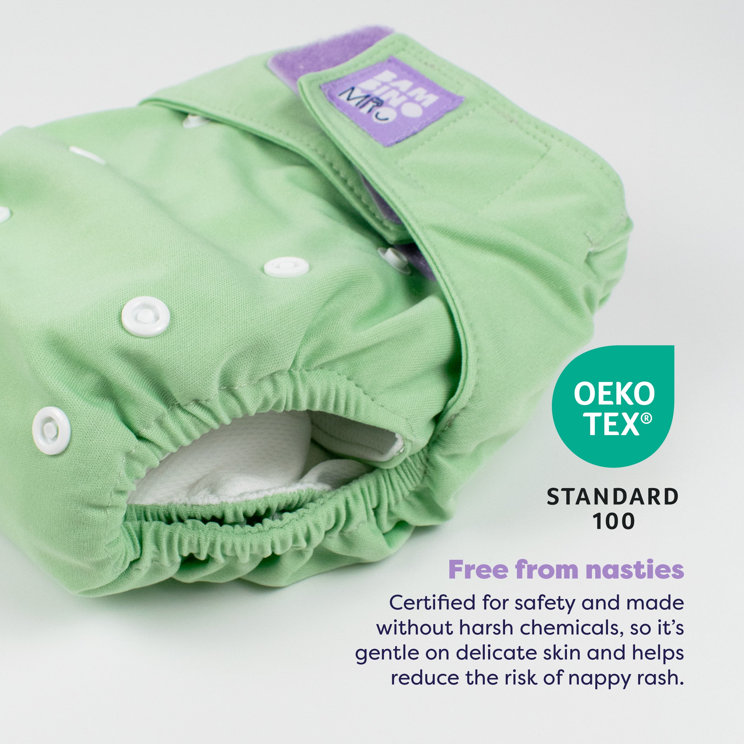 Bambino Mio Revolutionary Reusable Nappy - Mint