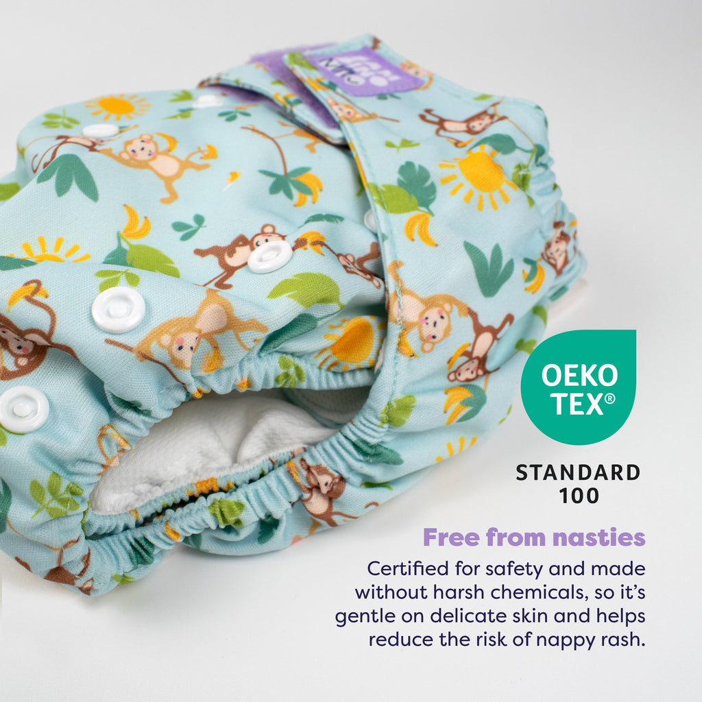 Bambino Mio Revolutionary Reusable Nappy - Cheeky Monkeys