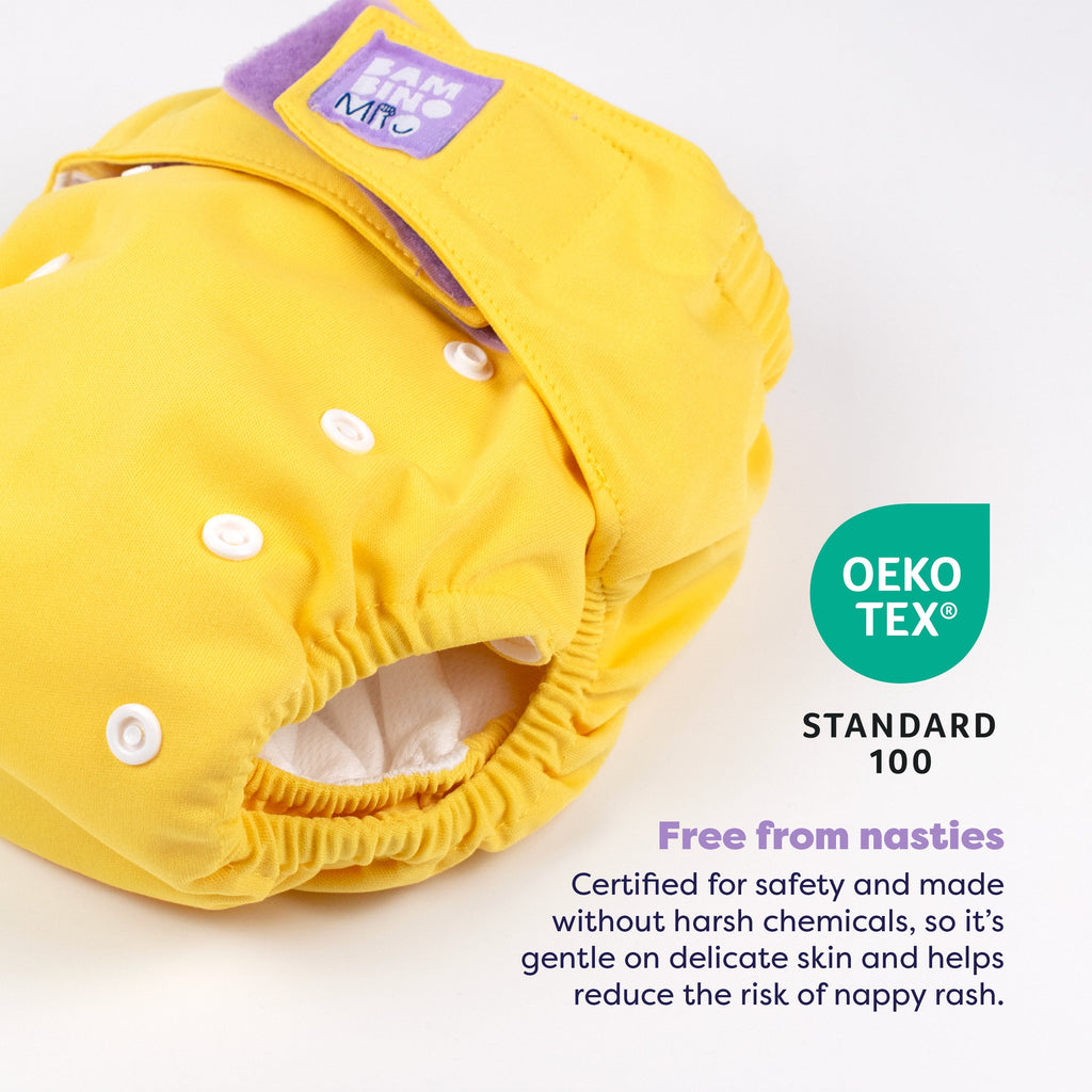 Bambino Mio Revolutionary Reusable Nappy - Yellow