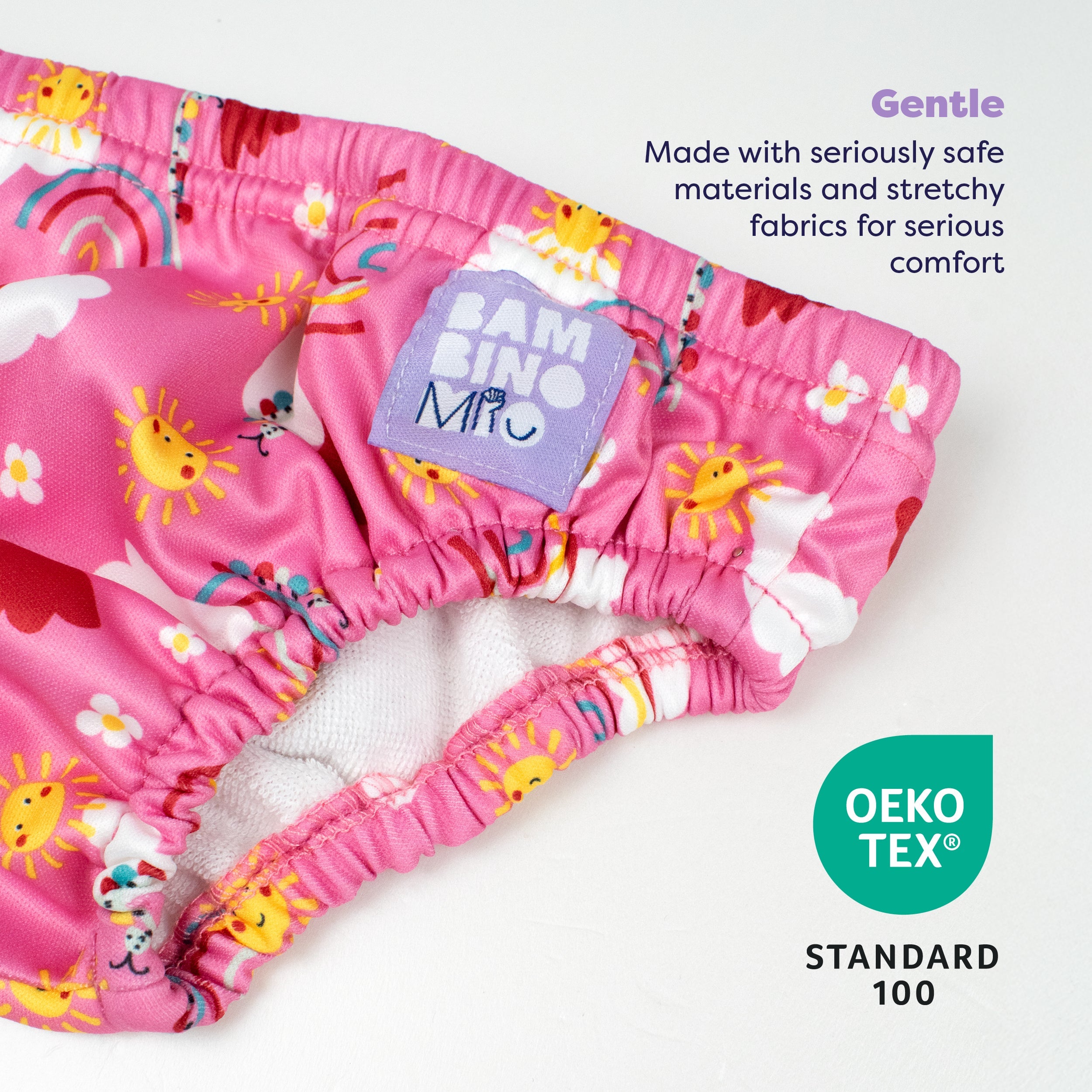 Bambino Mio Reusable Swim Nappy - Happy Days