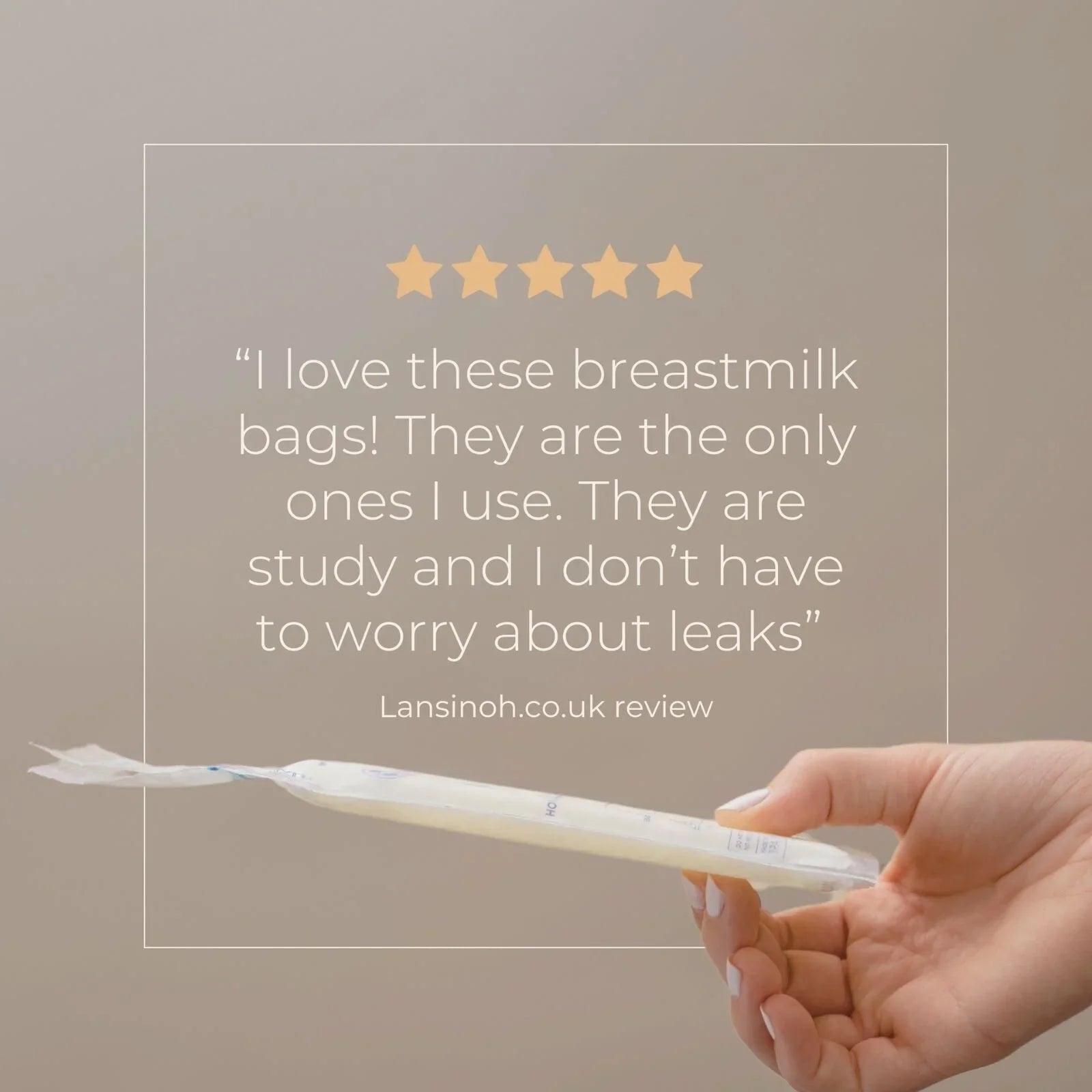 Lansinoh Breastmilk Storage Bags - Pack of 50