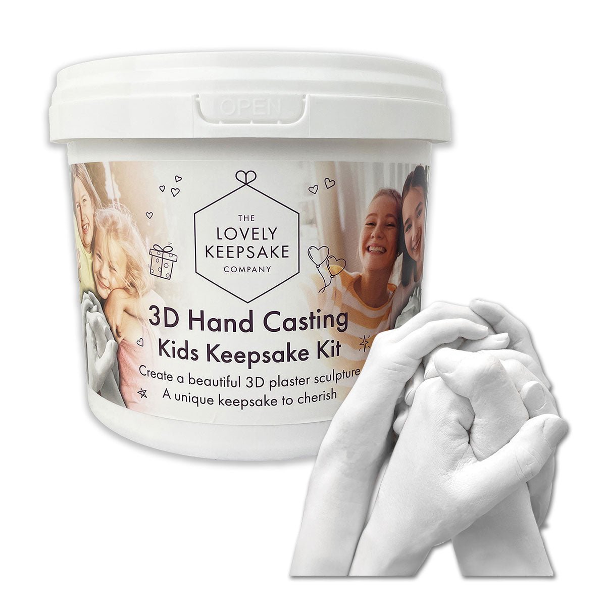 3D Hand Casting Kids Keepsake Kit - Baby&More