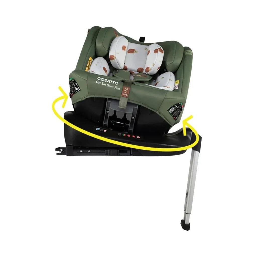 Cosatto Get Set Grow Plus i-Size Group 0+/1/2/3 360 Car Seat - Hoglet