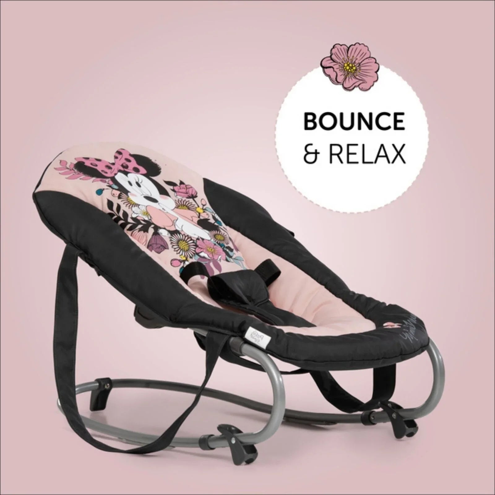 Hauck Disney Rocky Bouncer Chair - Minnie Sweetheart