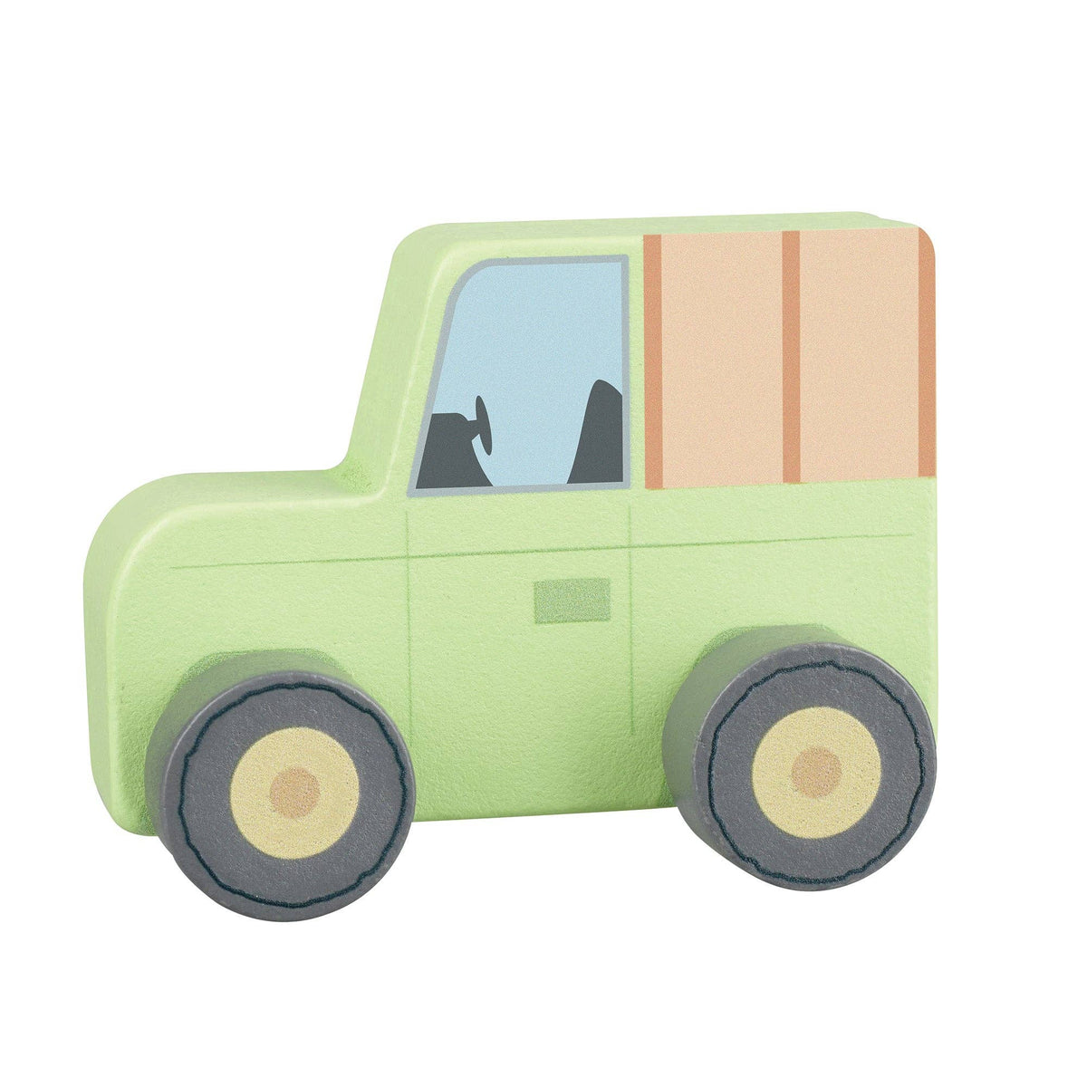 Orange Tree Toys - Farm 4x4 First Wooden Push Toy