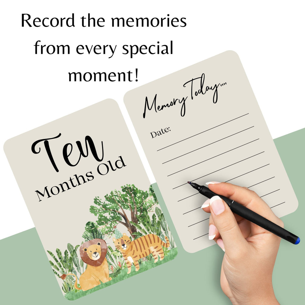 40 Baby Milestone Cards - First Year Memories - Baby&More