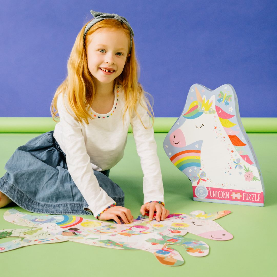 40 Piece Jigsaw - Rainbow Fairy Unicorn - Baby&More