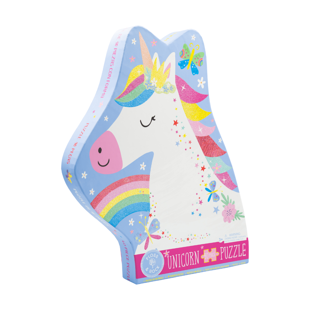 40 Piece Jigsaw - Rainbow Fairy Unicorn - Baby&More