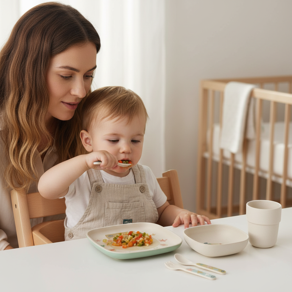 Jane Melamine Baby Tableware - 5 Piece Set