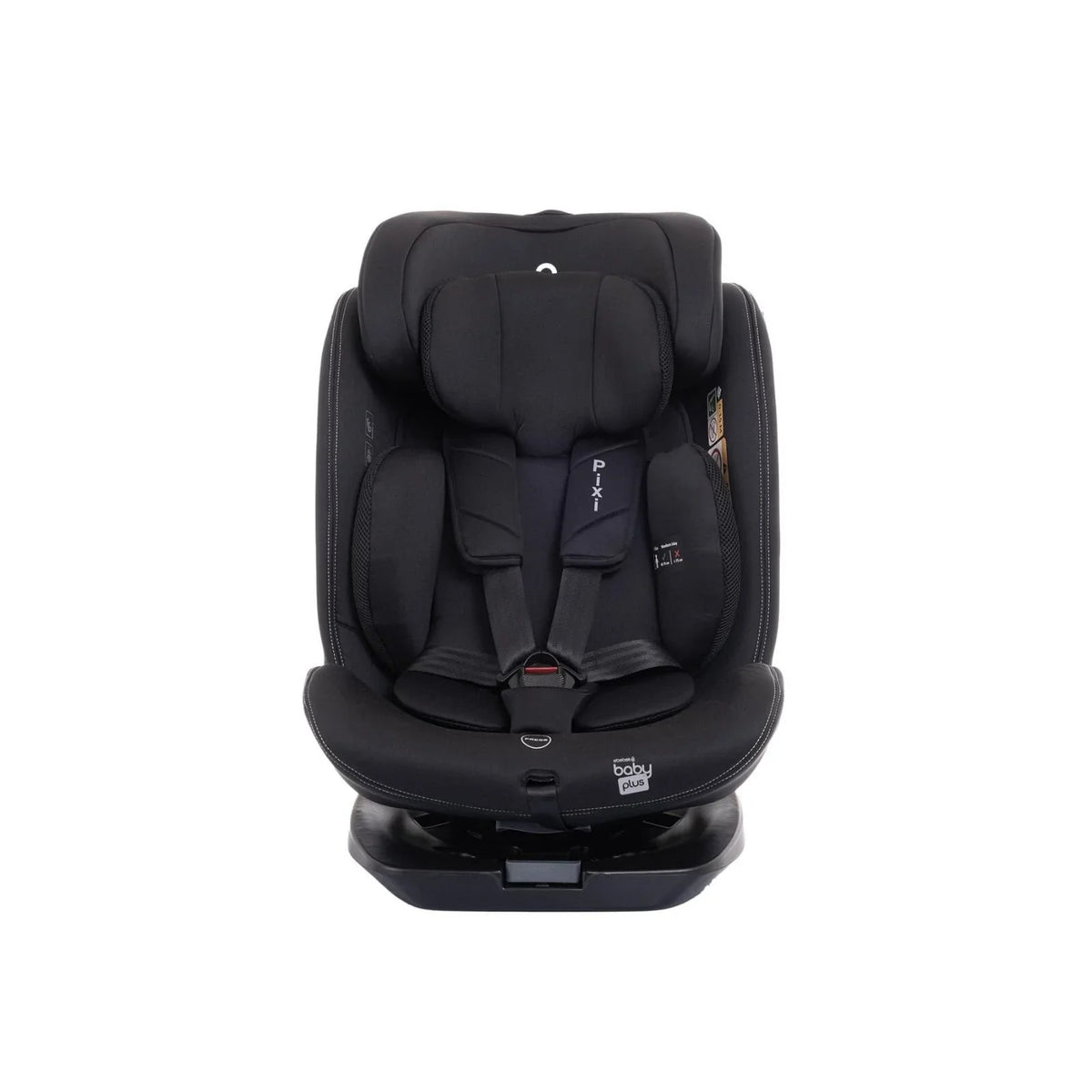 baby plus Pixi i-Size Group 0+/1/2/3 (Birth to 12 Years) Car Seat - Black