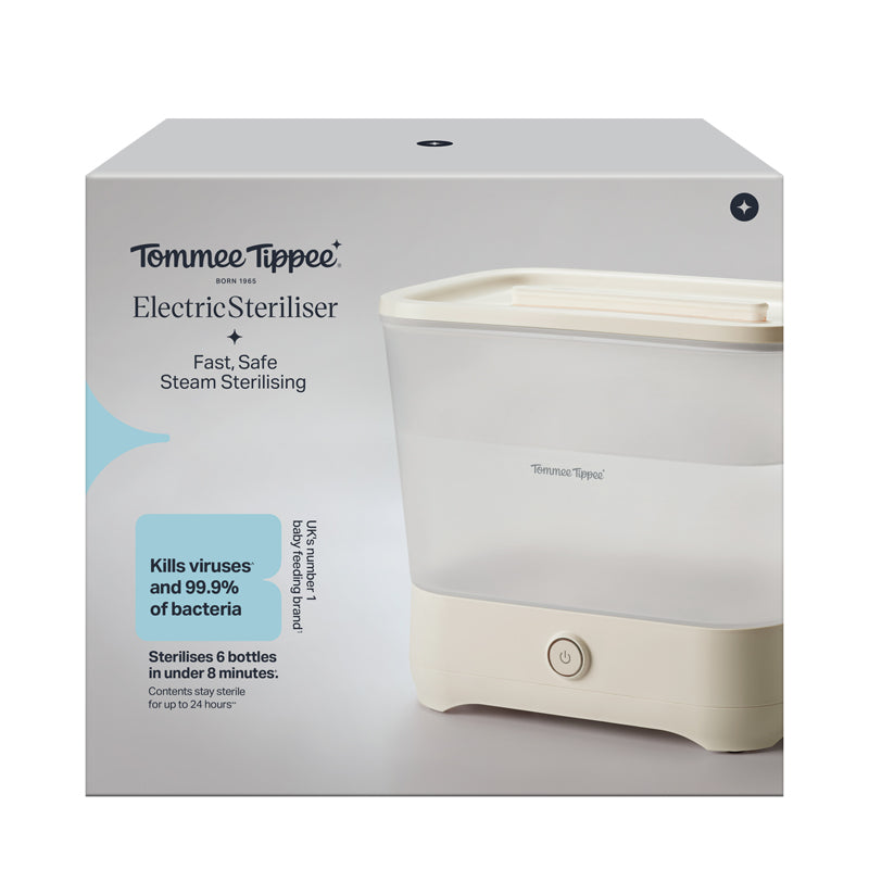 Tommee Tippee Super Steam Steriliser - White