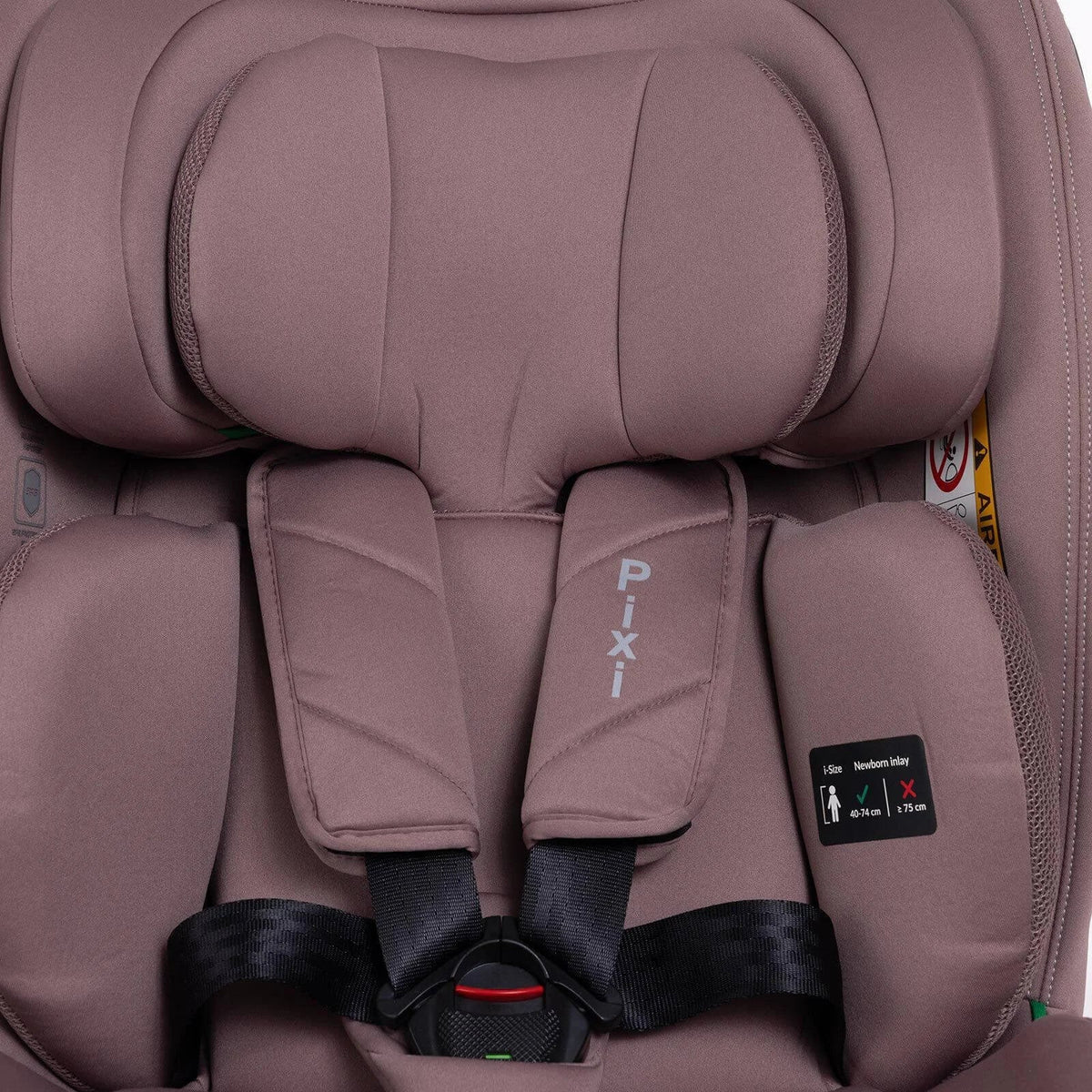 baby plus Pixi i-Size Group 0+/1/2/3 (Birth to 12 Years) Car Seat - Pink