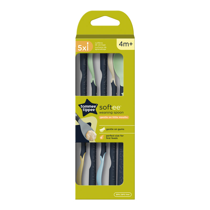 Tommee Tippee Design Weaning Spoons - 5 Pack