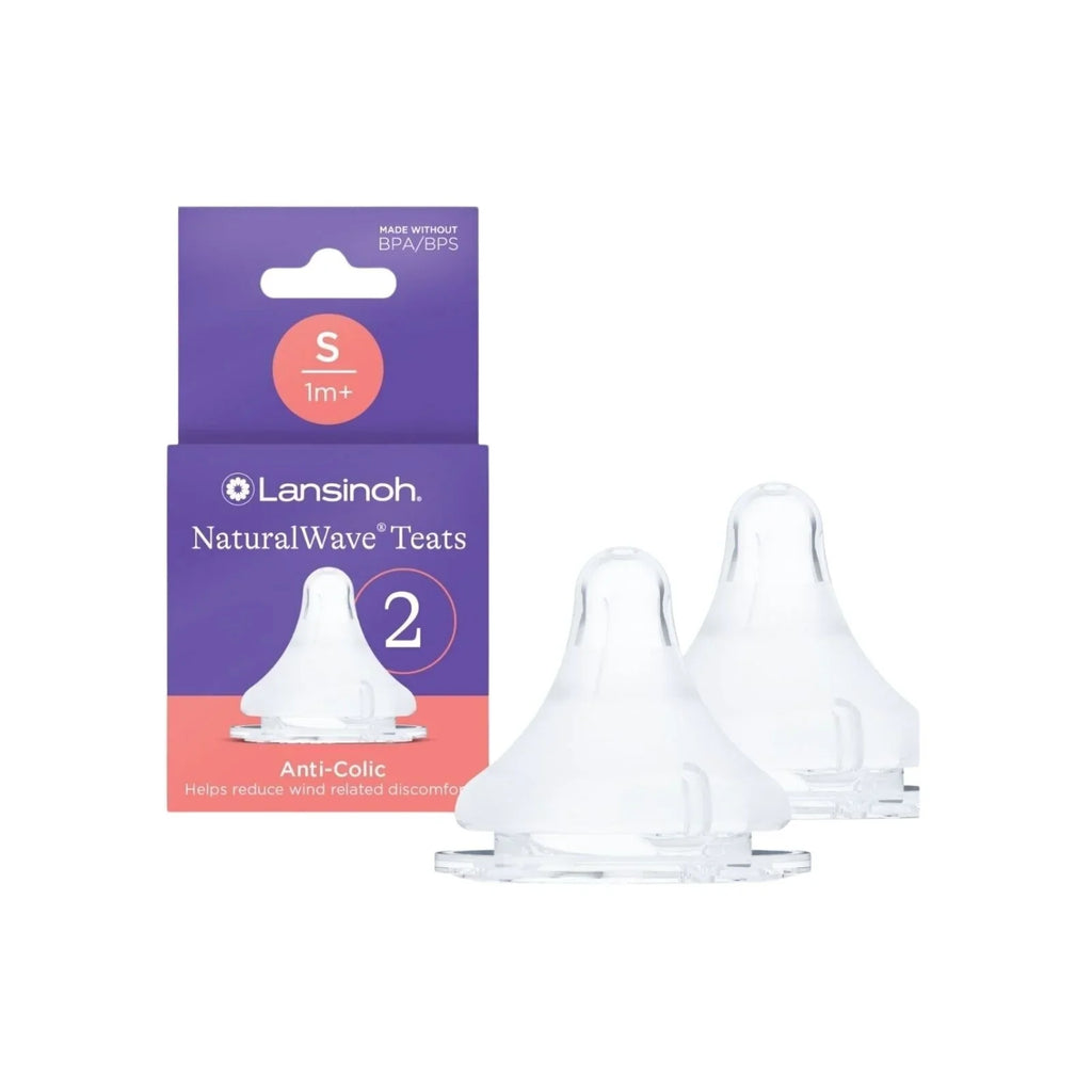 Lansinoh NaturalWave Slow Flow Teats - Pack of 2