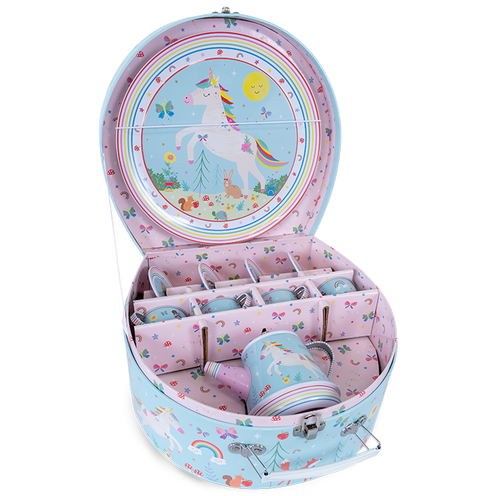 11 Piece Musical Tea Set - Rainbow Fairy