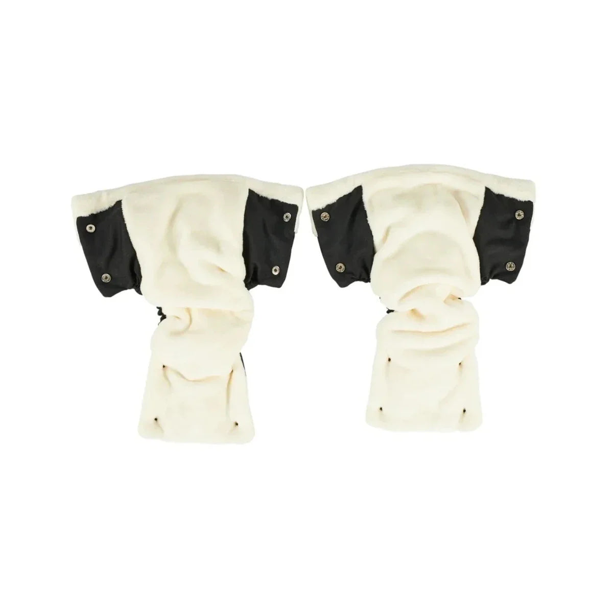 Ickle Bubba Pram / Pushchair Mitts - Black