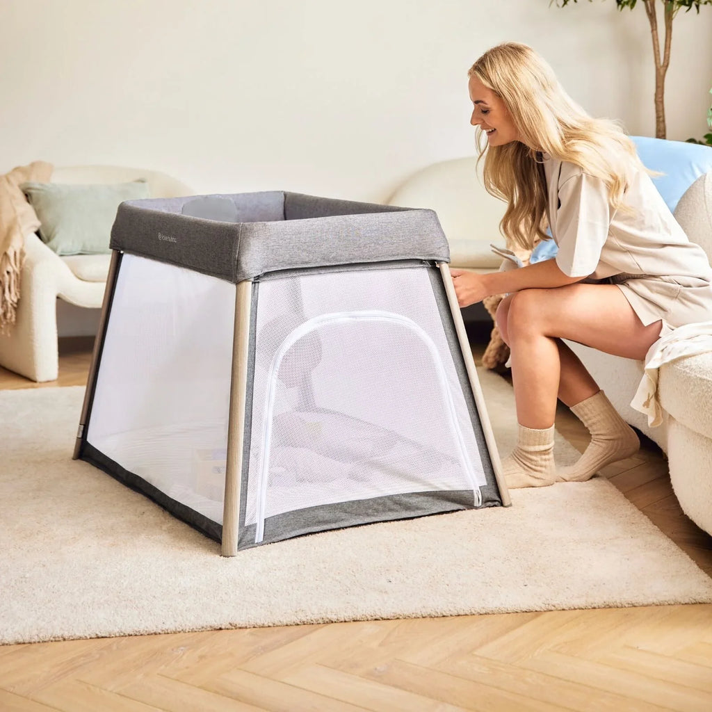 Ickle Bubba Scout 3-in-1 Travel Cot & Playpen - Ash Grey