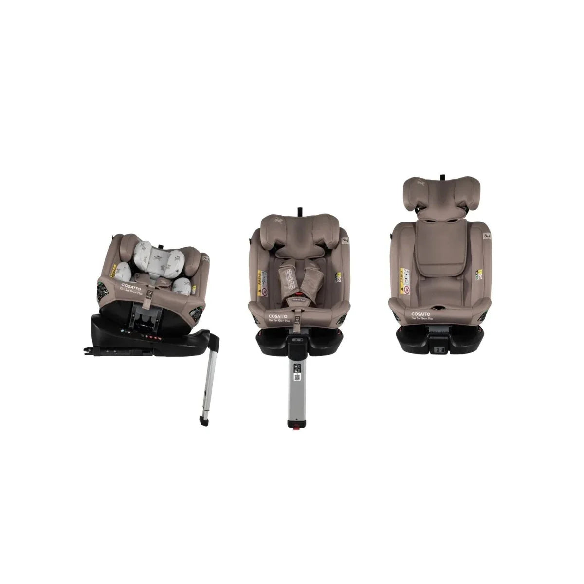 Cosatto Get Set Grow Plus i-Size Group 0+/1/2/3 360 Car Seat - Lollop