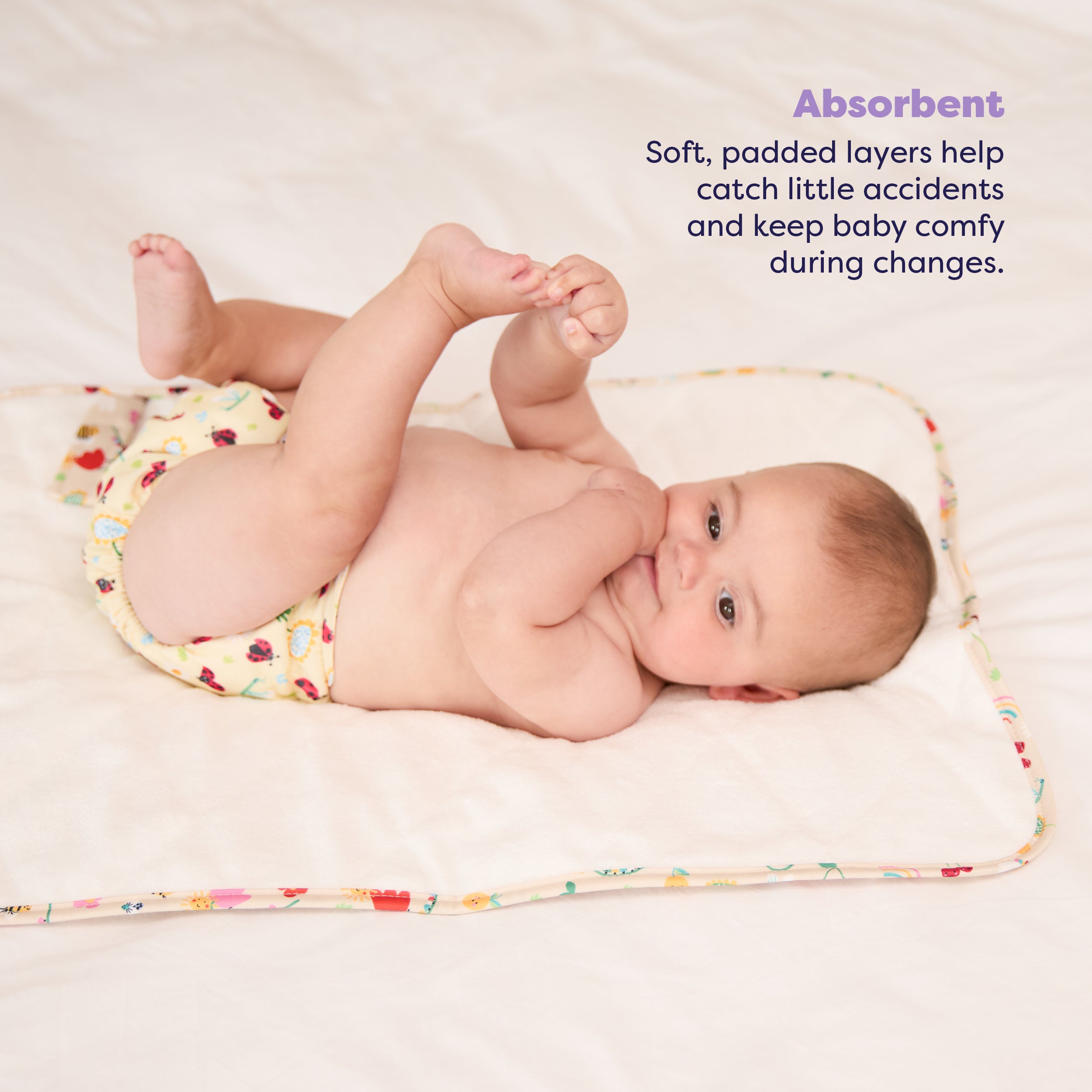Bambino Mio On-The-Move Baby Changing Mat - Sunshine Friends