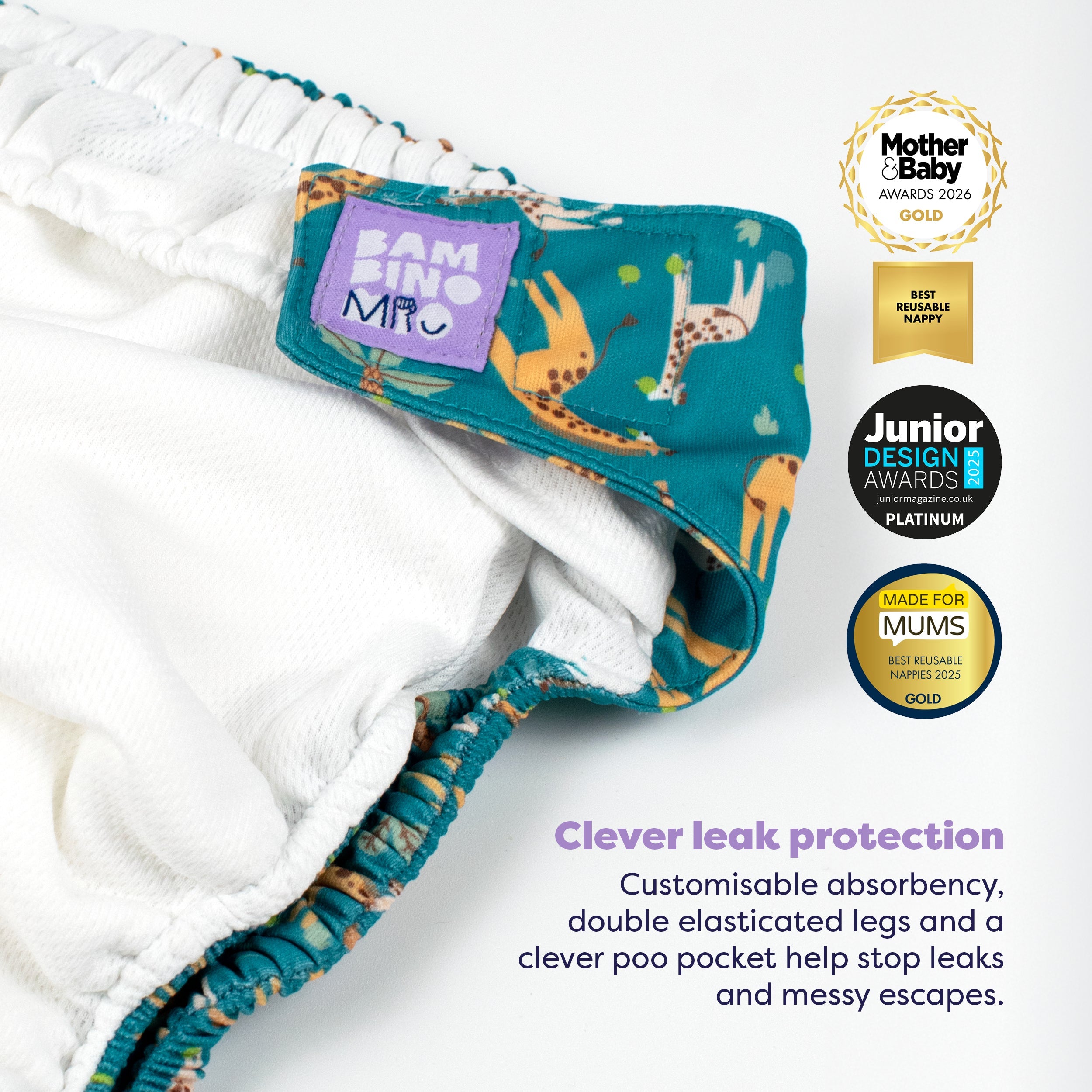 Bambino Mio Revolutionary Reusable Nappy - Tall Tales