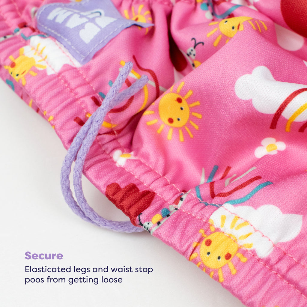 Bambino Mio Reusable Swim Nappy - Happy Days