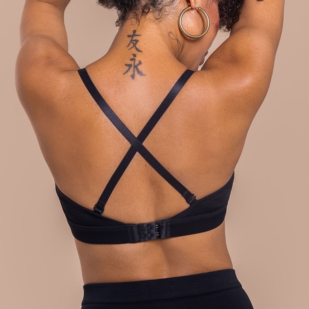 LESH - Anywhere Leakproof Nursing Bra - Black / Pink / Beige