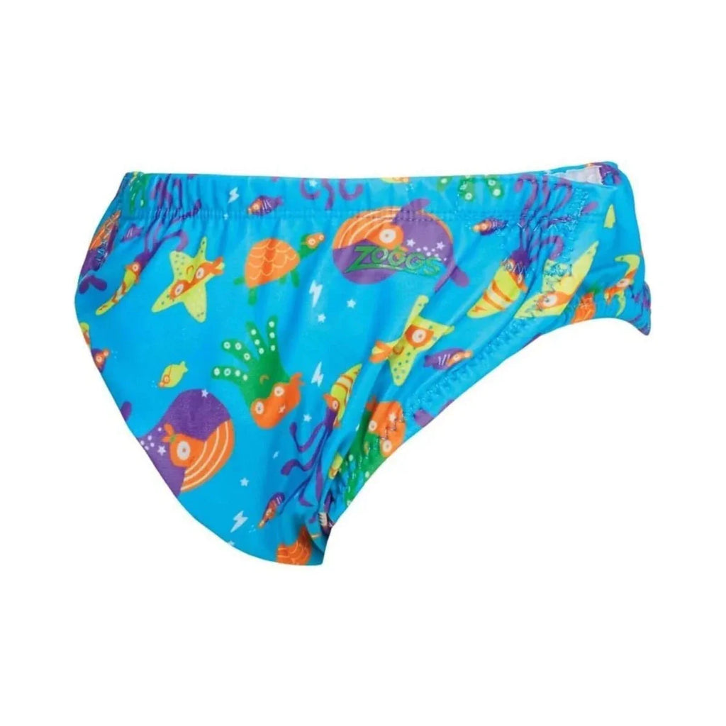 Zoggs Adjustable Reuseable Swim Nappy 3-24 months - Blue