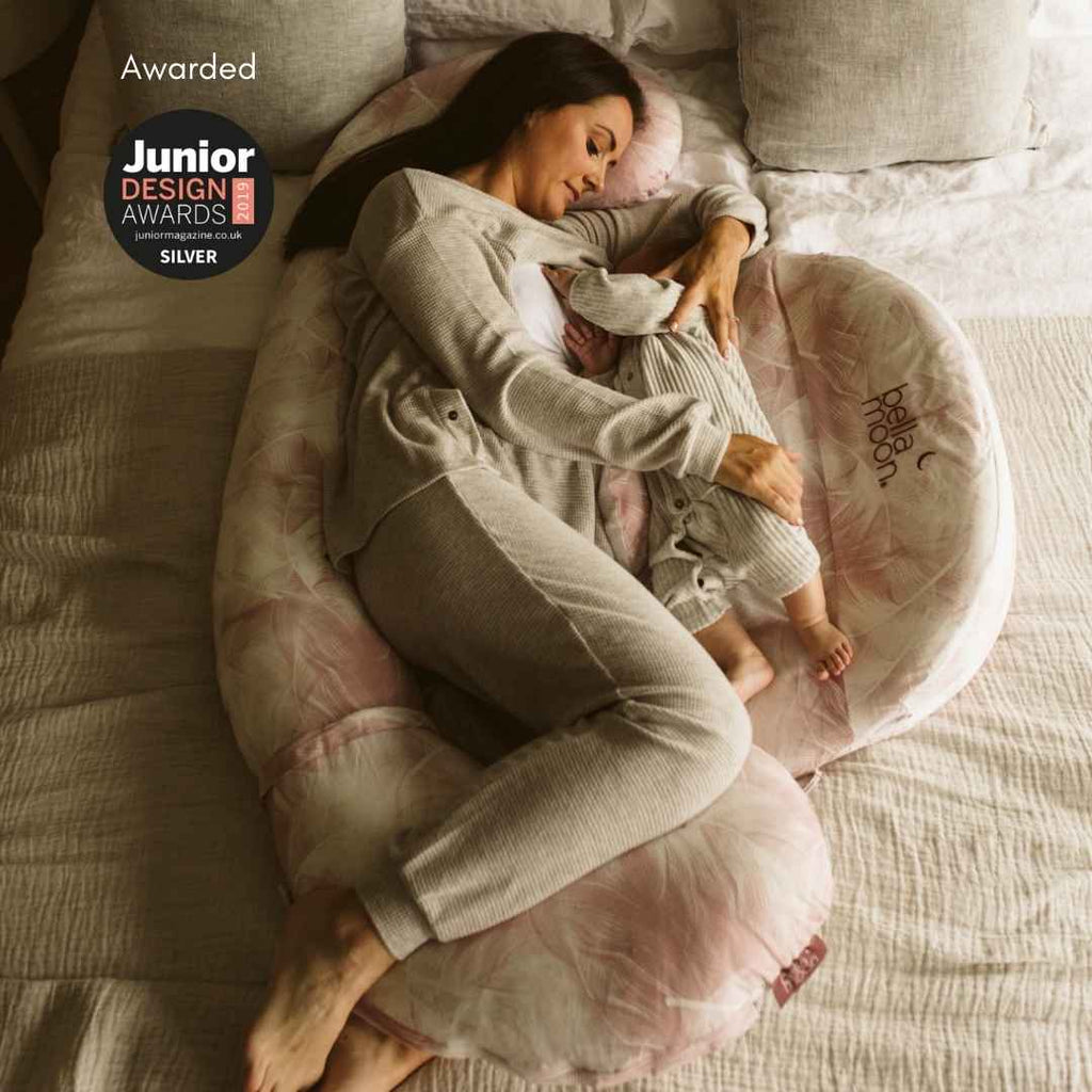 5 - in - 1 Cocoon Breastfeeding Pillow - Feather Nest - Baby&More