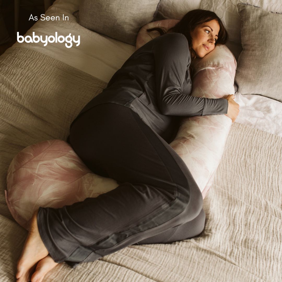 5-in-1 Cocoon Breastfeeding Pillow - Feather Nest - Baby&More