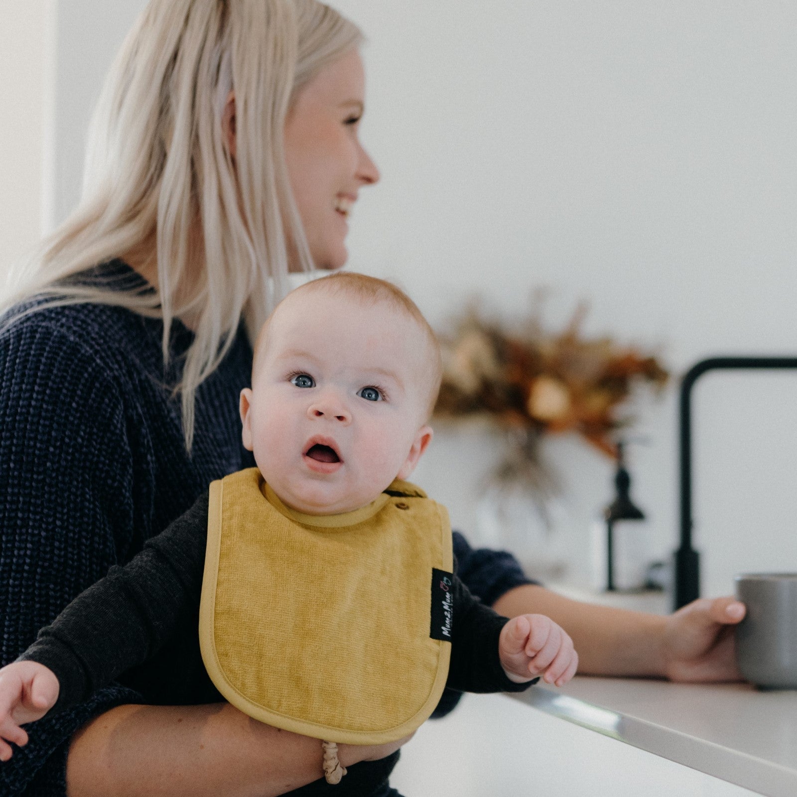 5 PACK - Mum 2 Mum Infant Wonder Bibs - EARTH TONES - Baby&More