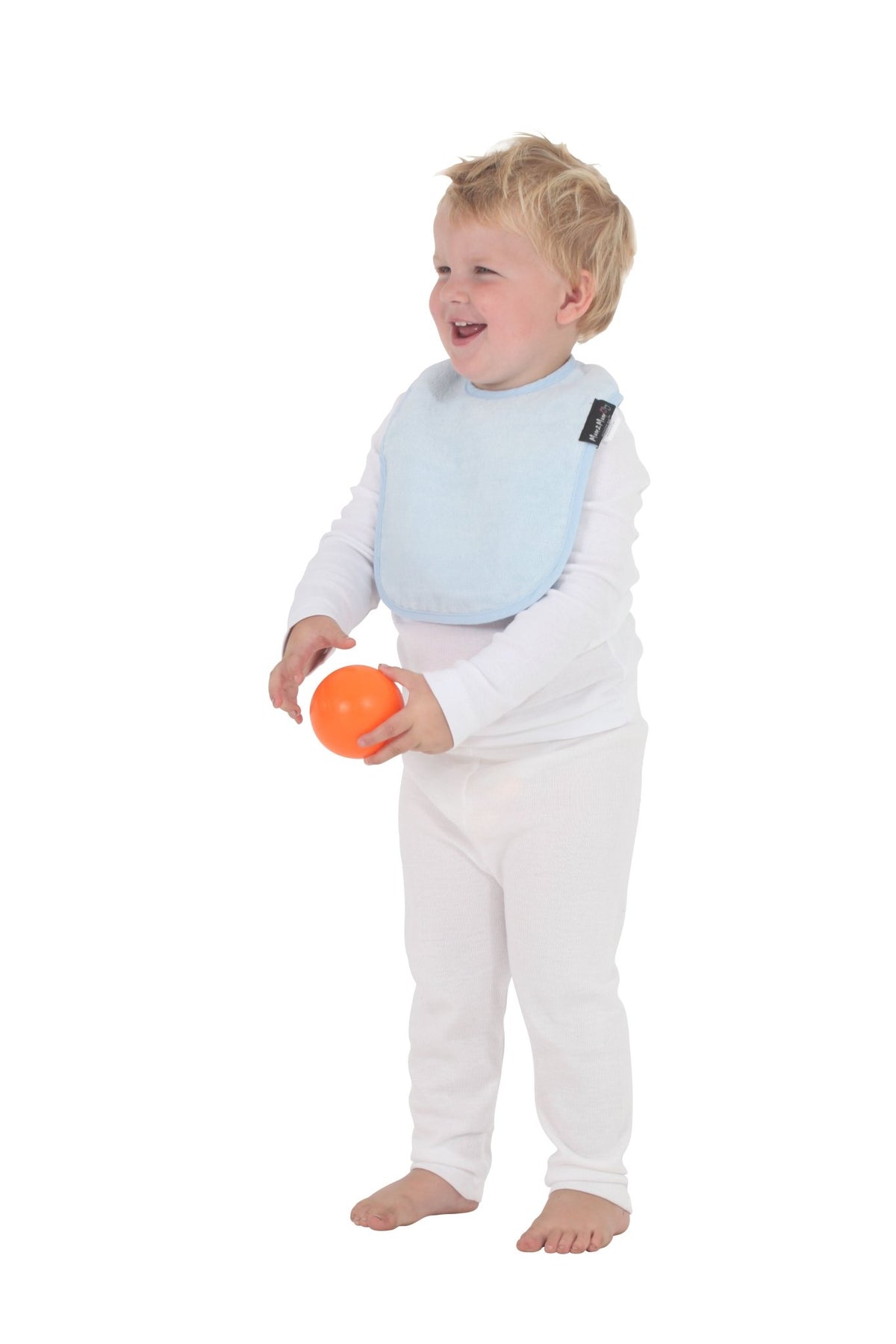 5 PACK - Mum 2 Mum Standard Wonder Bib - Blues - Baby&More