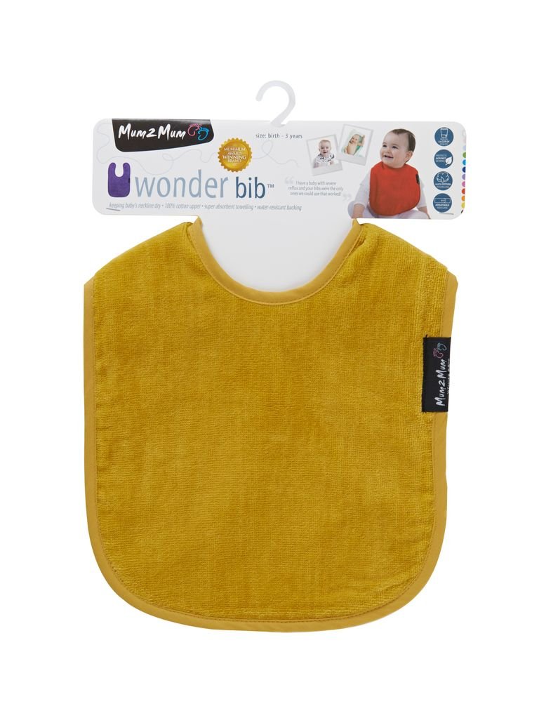 5 PACK - Mum 2 Mum Standard Wonder Bib - Earth Tones - Baby&More