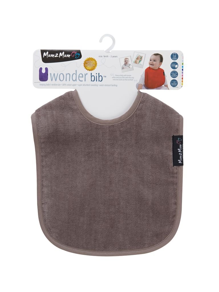 5 PACK - Mum 2 Mum Standard Wonder Bib - Earth Tones - Baby&More