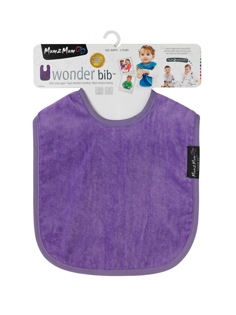 5 PACK - Mum 2 Mum Standard Wonder Bib - Pinks - Baby&More
