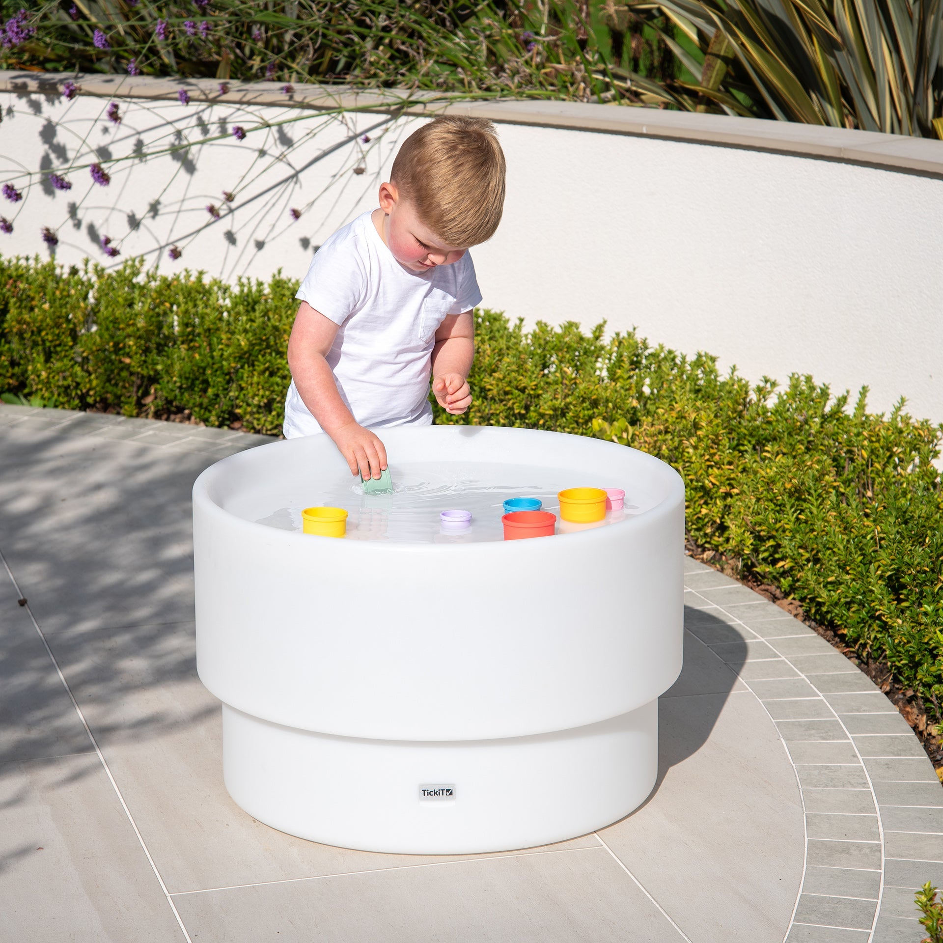 SiliSoft® Round Stacking Cups - Rainbow