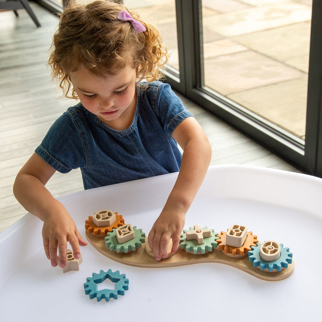 SiliSoft® Gears Puzzle - Neutral