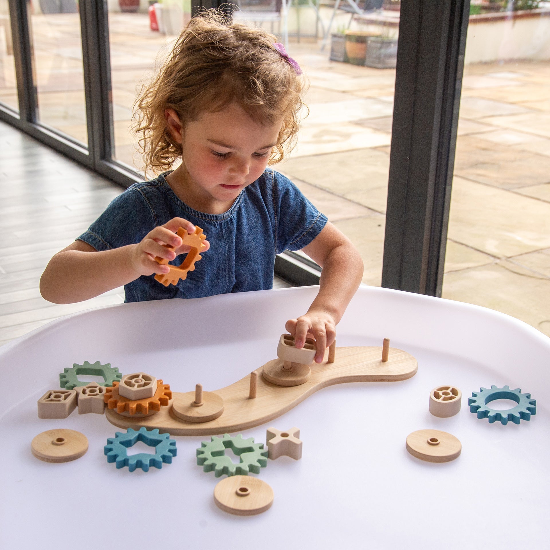 SiliSoft® Gears Puzzle - Neutral