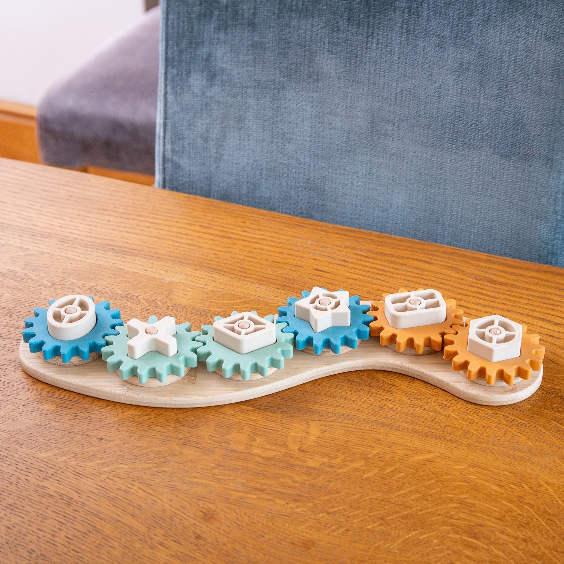 SiliSoft® Gears Puzzle - Neutral