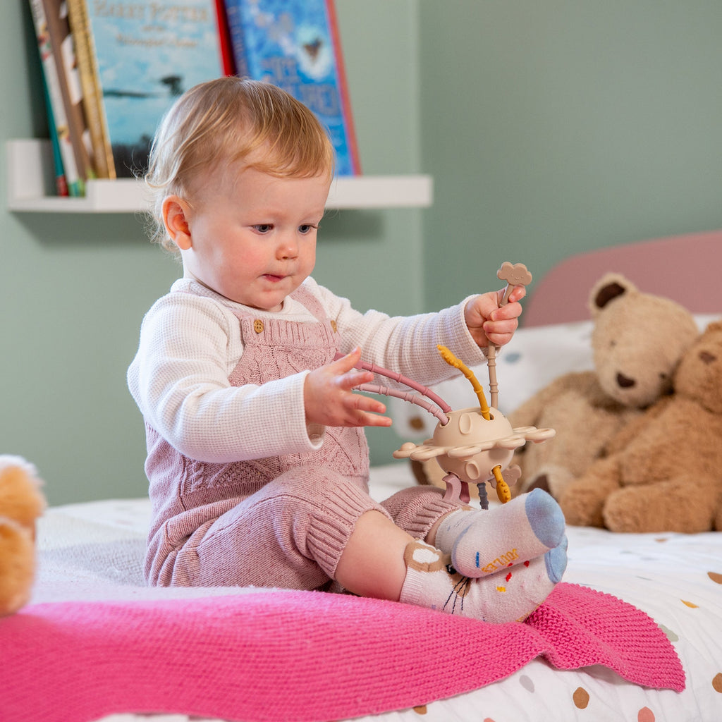 SiliSoft® Zip Pull Toy - Earth