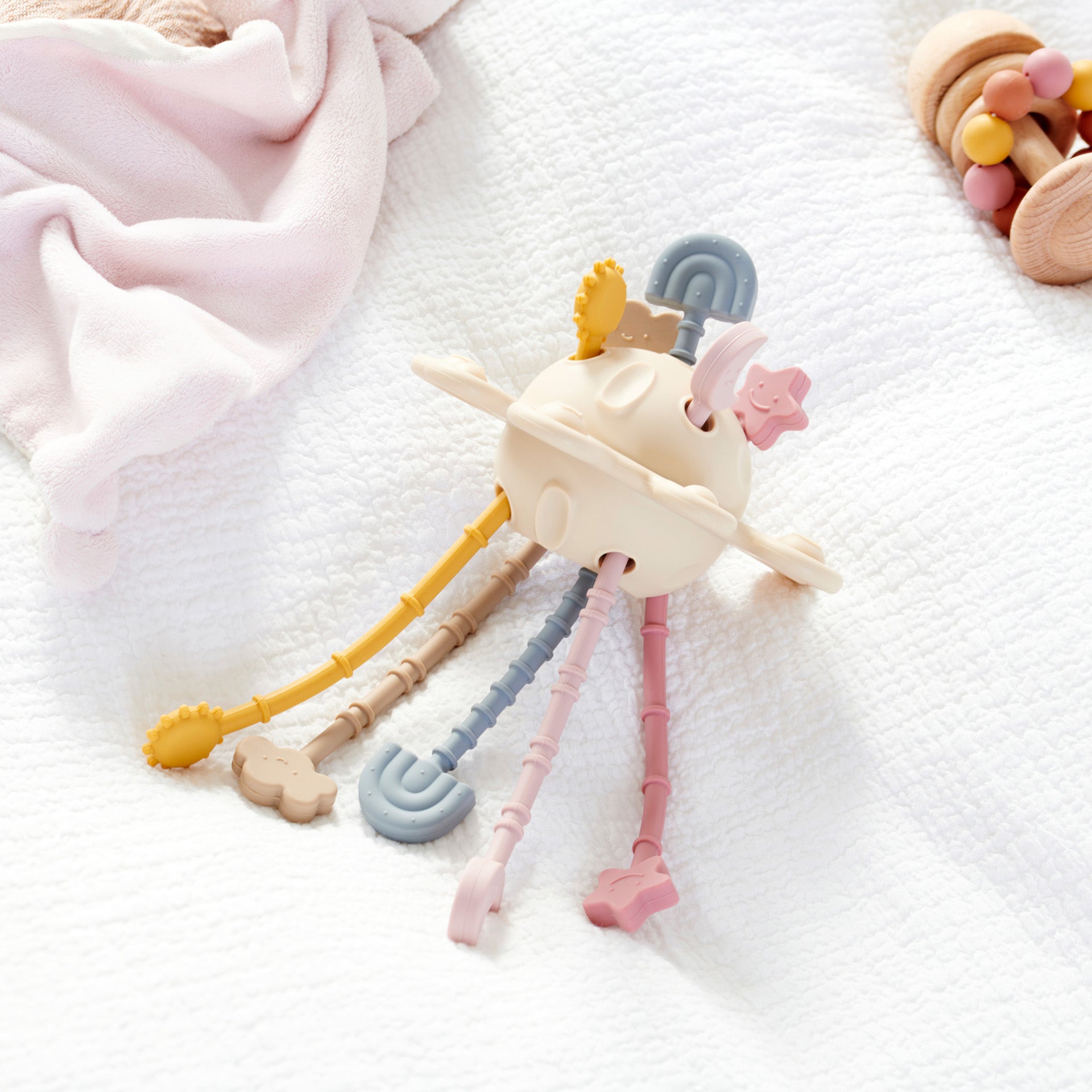 SiliSoft® Zip Pull Toy - Earth