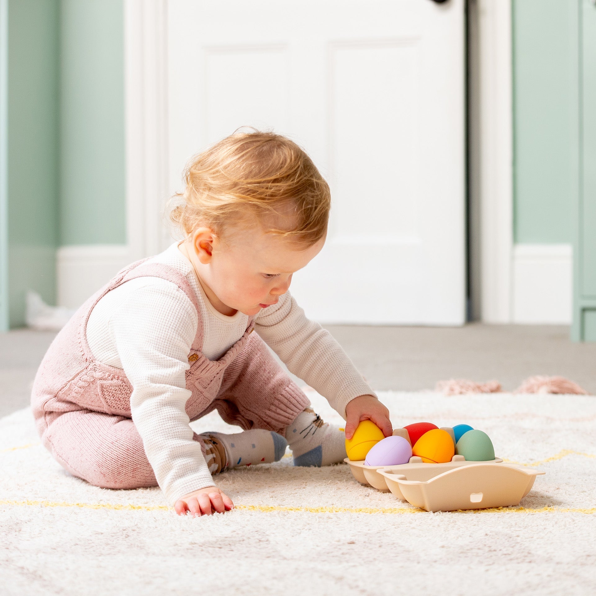 SiliSoft® Sensory Eggs - Rainbow