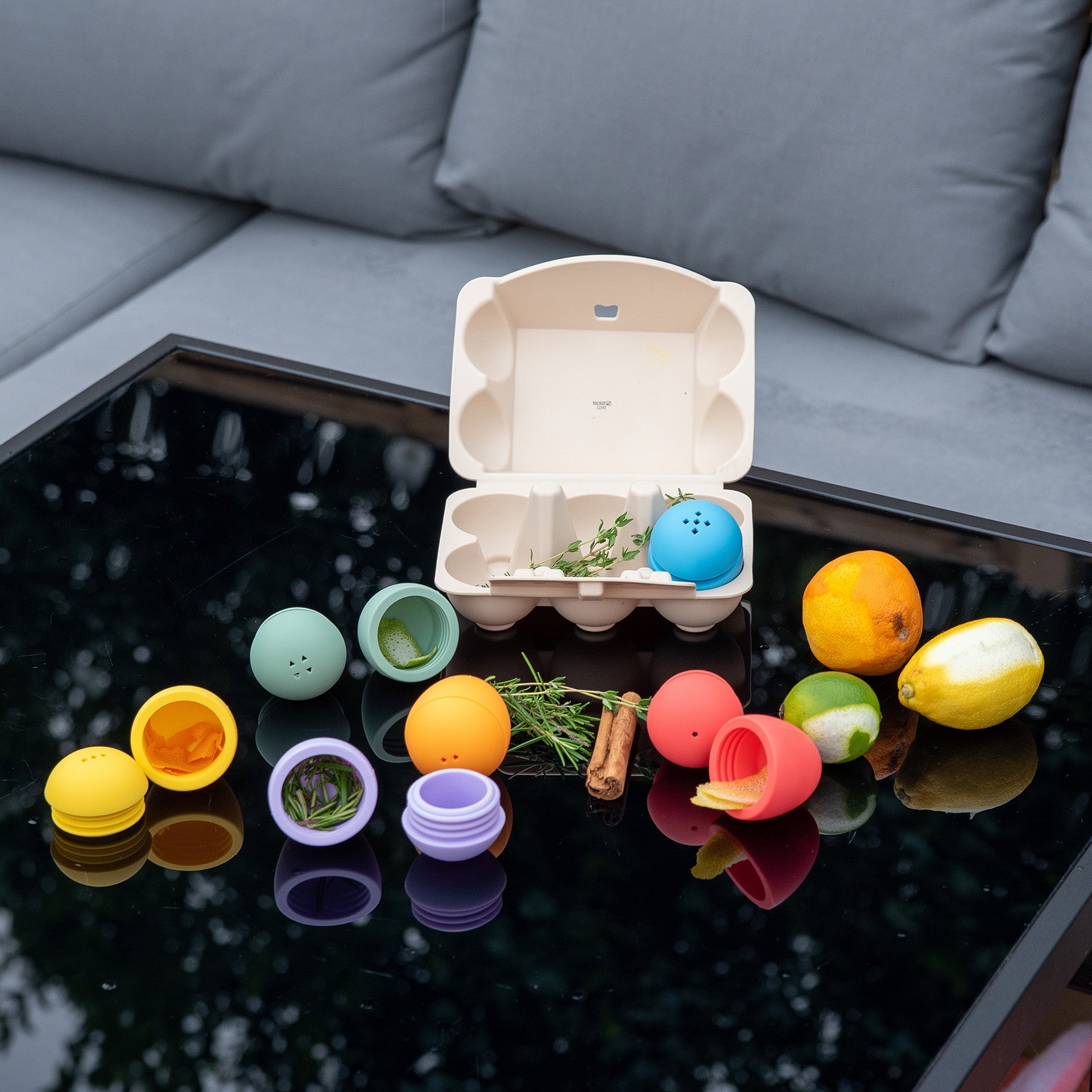 SiliSoft® Sensory Eggs - Rainbow